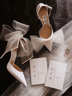 Zapatos “Elise” de noiva