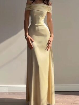 Vestido “Lúa” de dama ou invitada